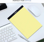 Alitte Yellow Legal Notepads 8.5 x 11, No Ink Bleeding - Image 4