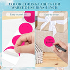 2 Inch Round Color Coding Labels - Image 4