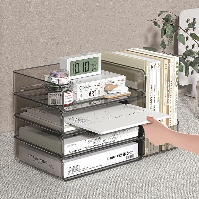 FANXIYQ Acrylic Paper Organizer - Image 2