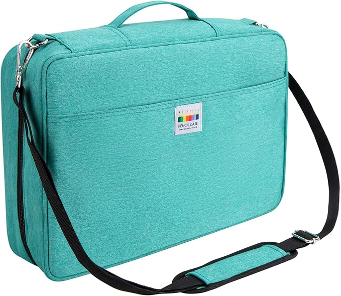 YOUSHARES Big Capacity Colored Pencil Case by YOUSHARES