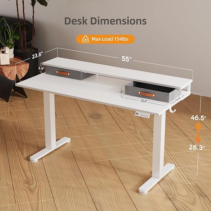 Claiks Electric Standing Desk - Image 3