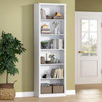 BORNOON 75" Tall Bookshelf, 6-Tier Floor Standing Bookcase by BORNOON