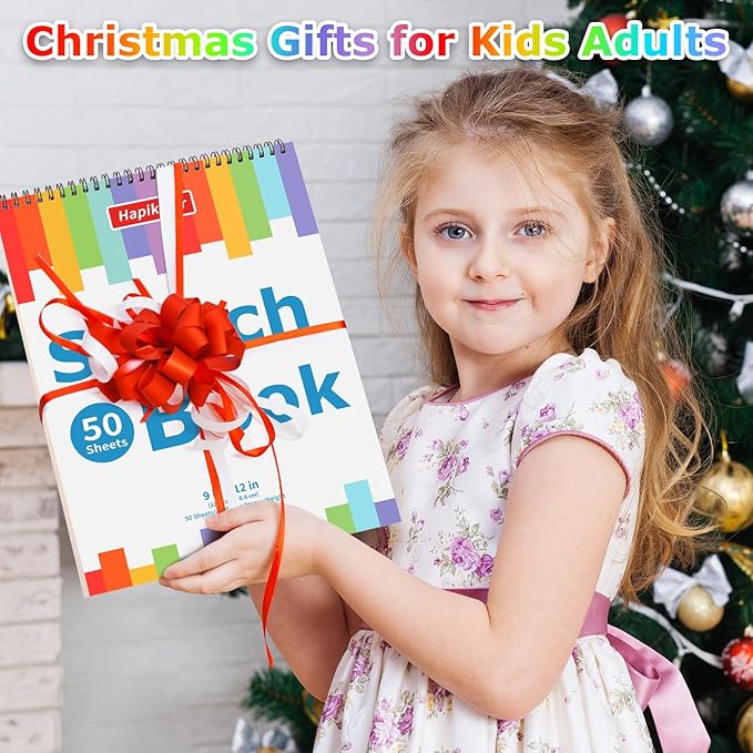 Drawing Pad for Kids, Sketch Pads 50 Sheets, Drawing Paper for Kid 9-12 - Image 2
