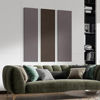 2” Thick Acoustic Panels with Hanging Brackets to the Wall, Mud Grey - Image 9