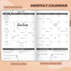 Clever Fox Planner – Undated Weekly & Monthly Planner - Image 4