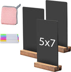 JDEA Desktop Chalkboard Sign Double-Sided Chalkboard by JDEA