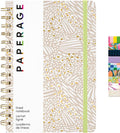 PAPERAGE Lined Spiral Journal Notebook, 160 Pages, Hardcover Journal by PAPERAGE
