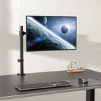 WALI Single Monitor Mount, Single Monitor Arm Desk Mount, Desk Monitors Stand - Image 8