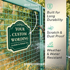 Custom Decorative Outdoor Metal Sign - Image 6