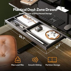 INNOVAR Glass Standing Desk - Image 3