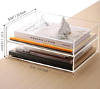 SANRUI Acrylic Paper Tray Organizer - Image 2
