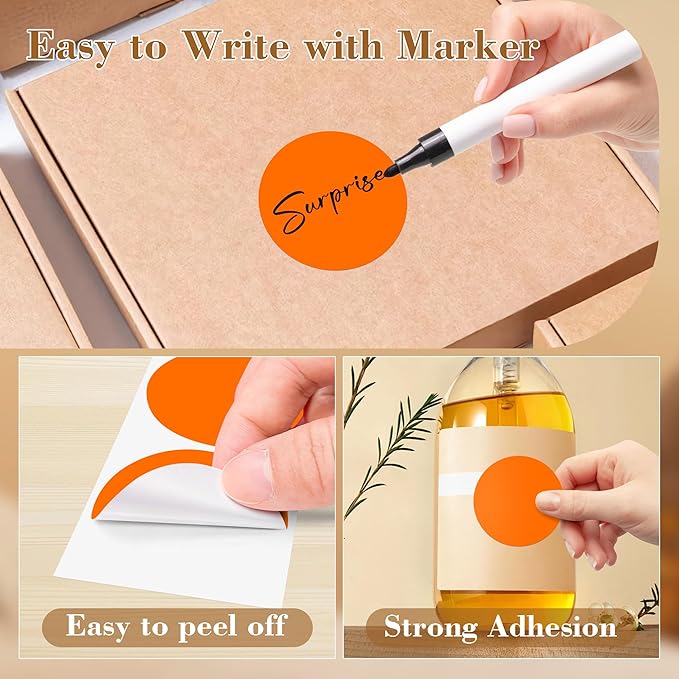 2 Inch Color Coding Round Labels - Image 3