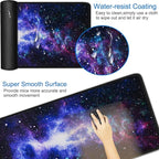 Large Mouse Pad, 31.5x15.7 inch Large Gaming Extended Computer Keyboard Mouse - Image 3