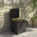 Yardgrace 80 Gallon Outdoor Storage Box Waterproof, Resin Deck Boxes by Unknown