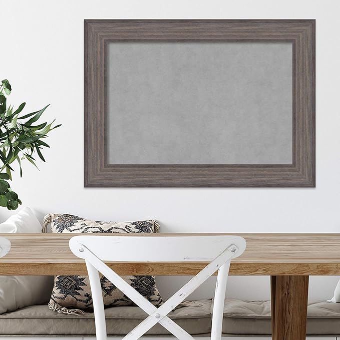 Amanti Art Grey Framed Magnetic Board 21x29 Medium Vision Board - Image 5