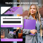 WOT I Telescoping Project Organizer, Refillable 3 Ring Binder - Image 2
