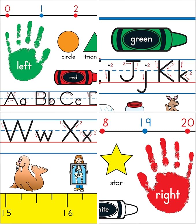 Carson Dellosa Education 36PC Traditional Manuscript Name Plate - Image 4