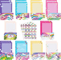 TaoBary 160 Pcs Stationery Paper Set 50 Double Sided Stationery Papers by TaoBary