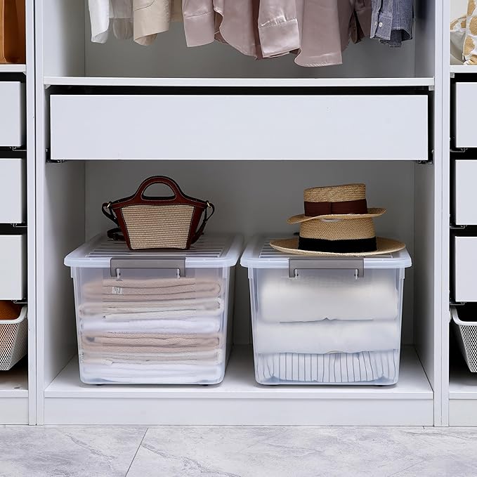 Citylife 69QT Plastic Storage Bins - Image 4