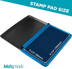 MaxMark Large Premium Blue Ink Stamp Pad - Image 3