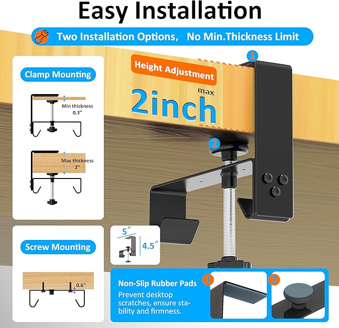 Cotohim Under Desk Cable Management Tray - Image 3