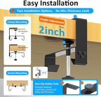 Cotohim Under Desk Cable Management Tray - Image 3