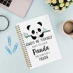 VNWEK Cute Panda Always Be Yourself Unless You Can Be a Spiral Notebook Journal - Image 4