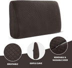 HOMBYS Lumbar Support Pillow for Recliner Chair, Memory Foam Back Support - Image 8