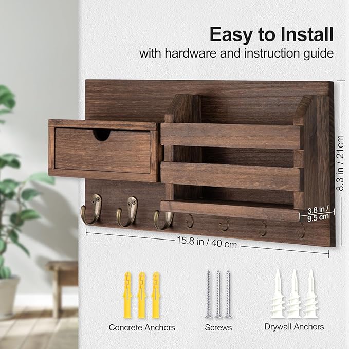 Lwenki Wall Mount Key Holder - Image 7