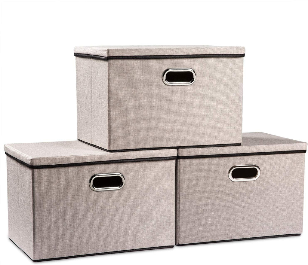 PRANDOM Large Foldable Storage Bins