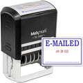 MaxMark Large Self-Inking Rubber Date Office Stamp by Maxmark