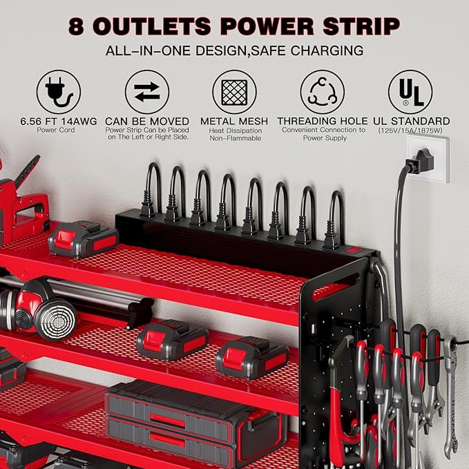 NattyDot Power Tool Organizer Wall Mount - Image 4