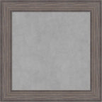 Amanti Art Grey Framed Magnetic Board 25x25 Medium Vision Board by AmantiArt