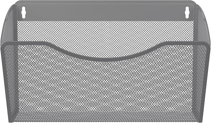 EasyPAG Single Pocket Wall File Organizer, Mesh Hanging File Folder Organizer by EasyPAG