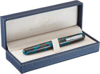 Conklin All American Fountain Pen in Southwest Turquoise – Broad Nib, Bold - Image 3