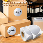 3 Inch Round Color Coding Labels - Image 5