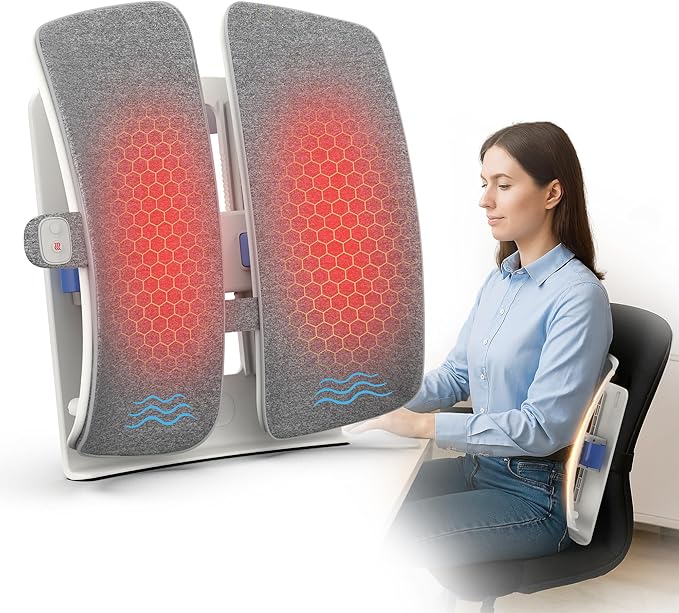 COMFIER Heated Lumbar Support Pillow by COMFIER