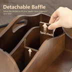 Pine Wood Mail Organizer for Desk - Image 6