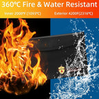 2 Pack Small Fireproof Bag, Non-itchy Fireproof Wallet Bag - Image 3