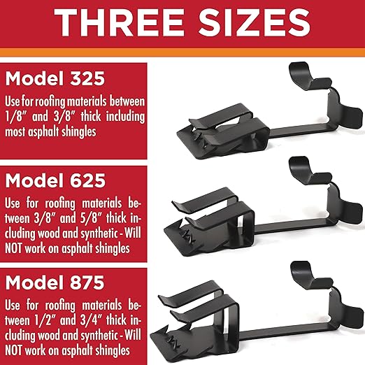 Grip Clip Roof Clips, Safe for Heat Tape, Electric Cable & Roof Heat Cable - Image 2