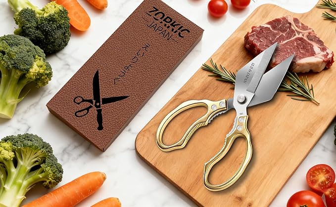 Kitchen Scissors 1-Pack Gold - Image 3