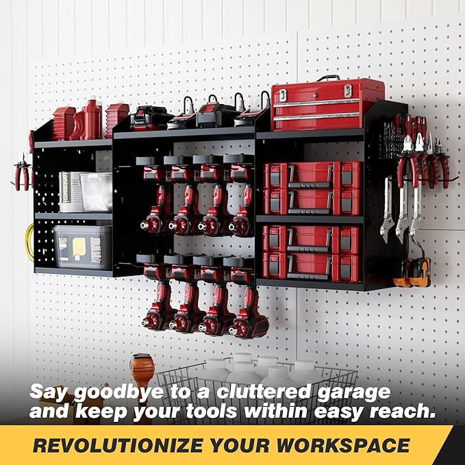 VDEVY Power Tool Organizer Wall Mount - Image 4