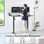 VIVO Electric 63 x 32 in Standing Desk, Memory Height Adjustment, 1B Series - Image 4