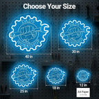 Custom Garage Neon Signs, Personalized Garage LED Signs - Image 5