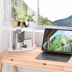 Sezanrpt 2 Tier Countertop Corner Organizer Shelf 7x7x8 Inch - Image 2