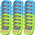 Weewooday 24 Pcs Digital Kitchen Timer Magnetic Timer Bulk On/Off Switch Minute by Weewooday