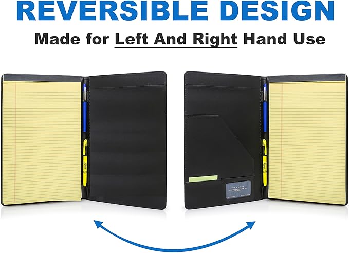 Legal Size Padfolio 8.5 x 14 Inch Portfolio Folder - Image 3