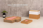 YUSHYIJIE 9x6x1.3 inch Small Shipping Boxes, 25 Pack - Image 2