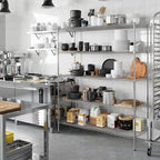 Regal Altair 21" Deep x 60" Wide x 74" Height Wire Shelving Kit | 5-Tier | NSF - Image 6