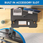 Mount-It! 38" Standing Desk Converter, Desktop Sit-Stand Desk Riser - Image 6